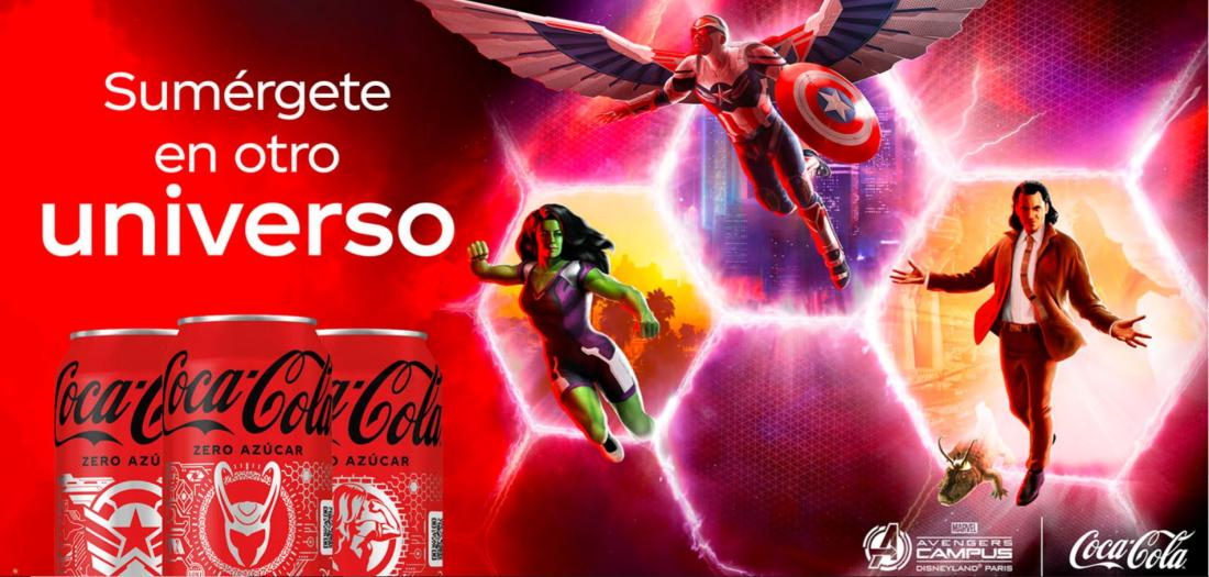 Coca-cola Marvel-themed promotion