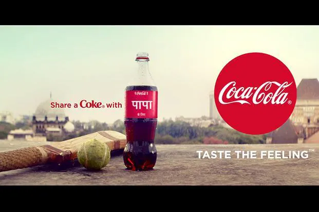 Coke ad india